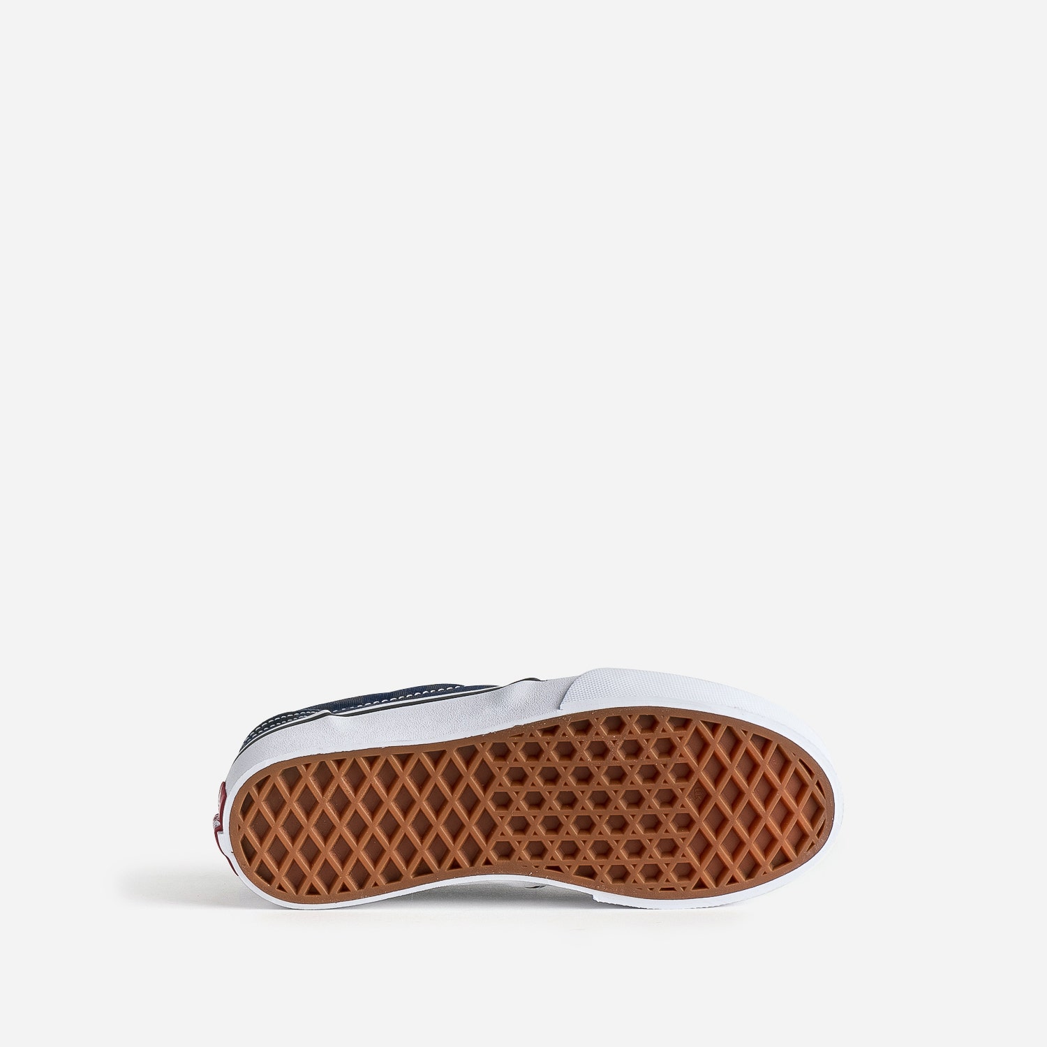 Tennis VANS marine en toile à damier gris