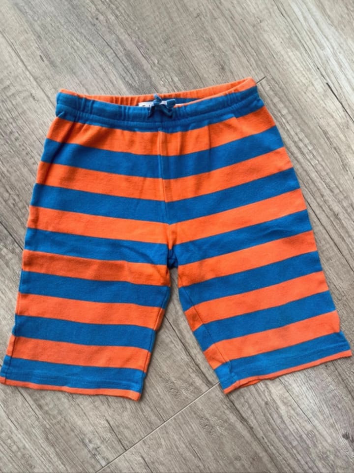 Toby Tiger Shorts in Orange/ Blau günstig kaufen 116