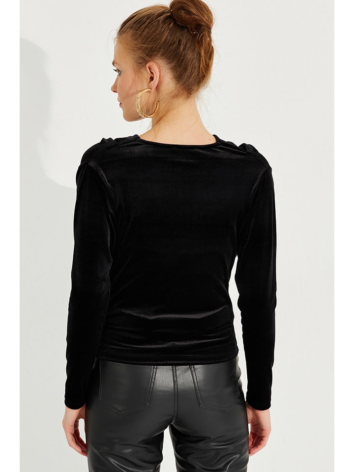 So You Bluse in Schwarz günstig kaufen