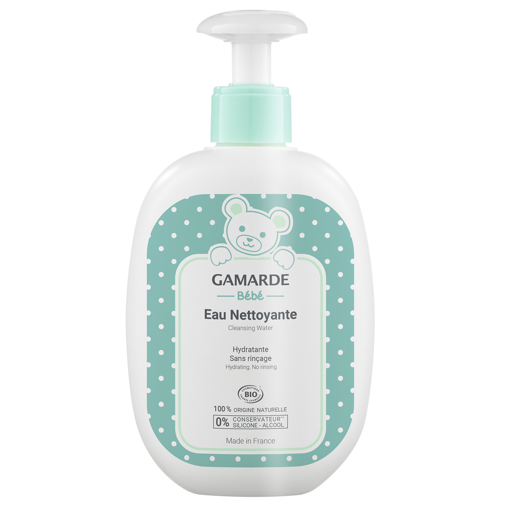 gamarde EAU NETTOYANTE Flacon pompe 400 ml Eau nettoyante visage et siège