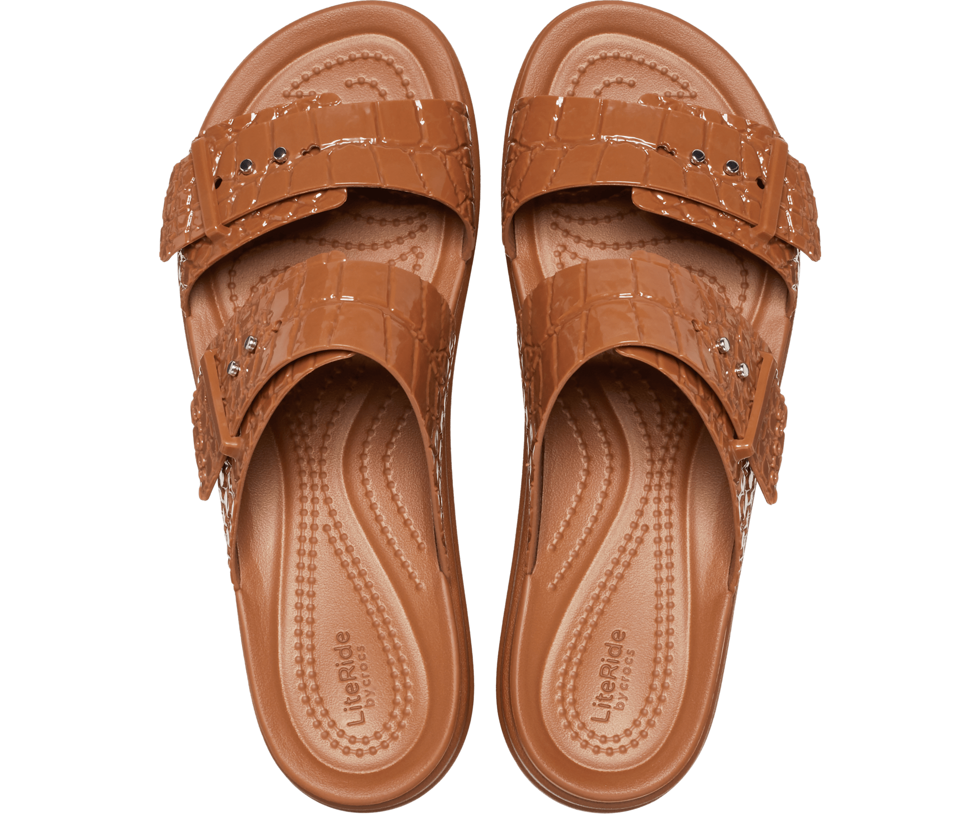 Brooklyn Croco Shine Buckle