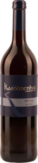 2018 Merlot trocken - Weingut Karolinenhof