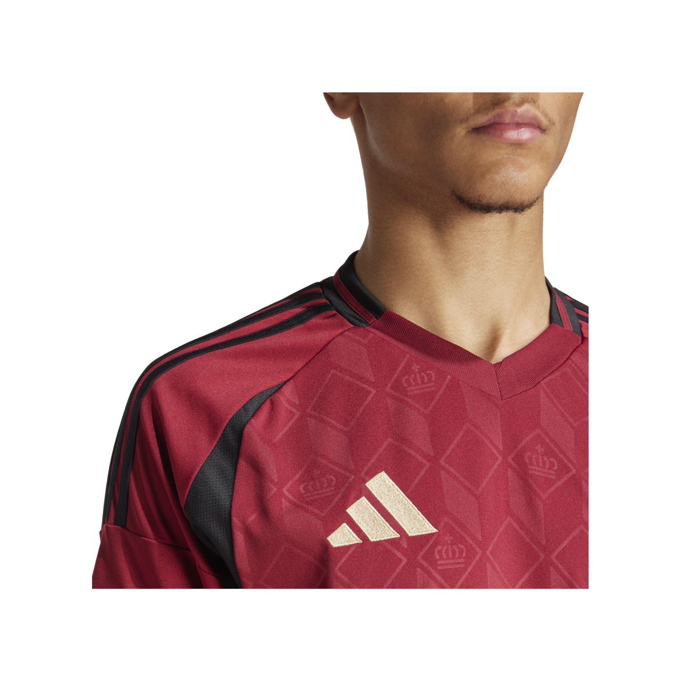 adidas Belgien Trikot Home EM 2024 Rot