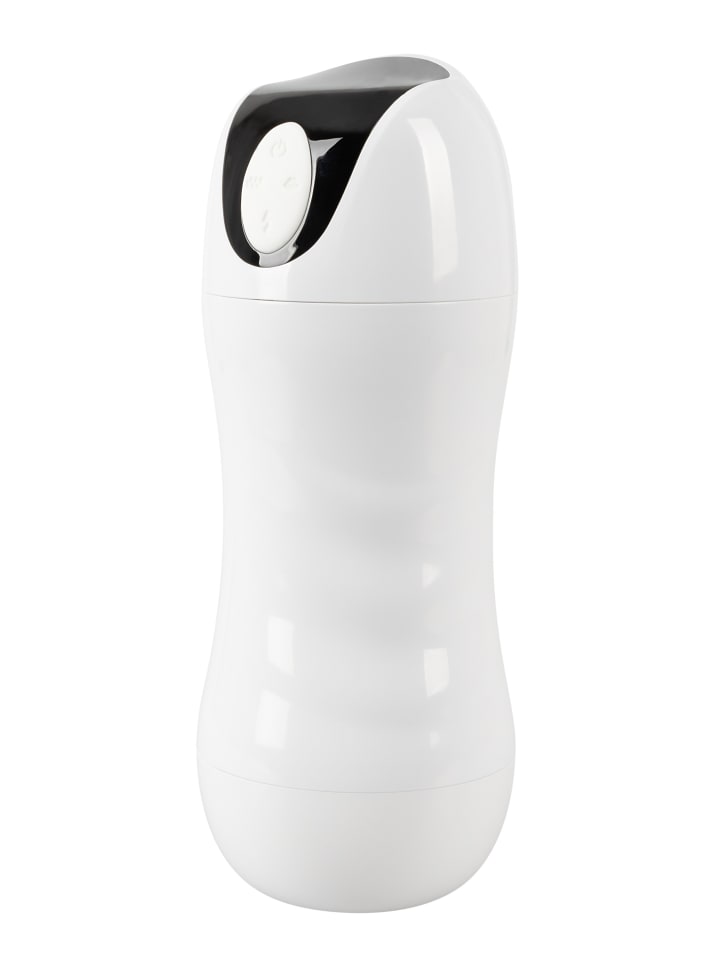 Stroker Masturbator Masturbator with 2 functions in weiß günstig kaufen 21 cm