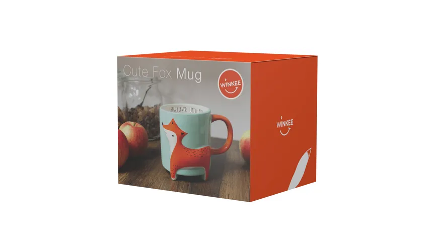 Winkee Tasse Cute Animal Fuchs