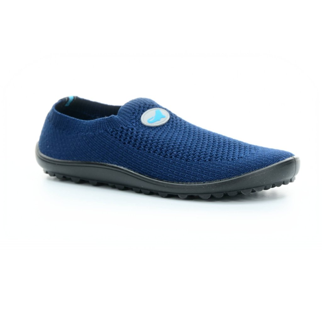 Leguano Leguanito Scio Blue Slip On Barfußschuhe