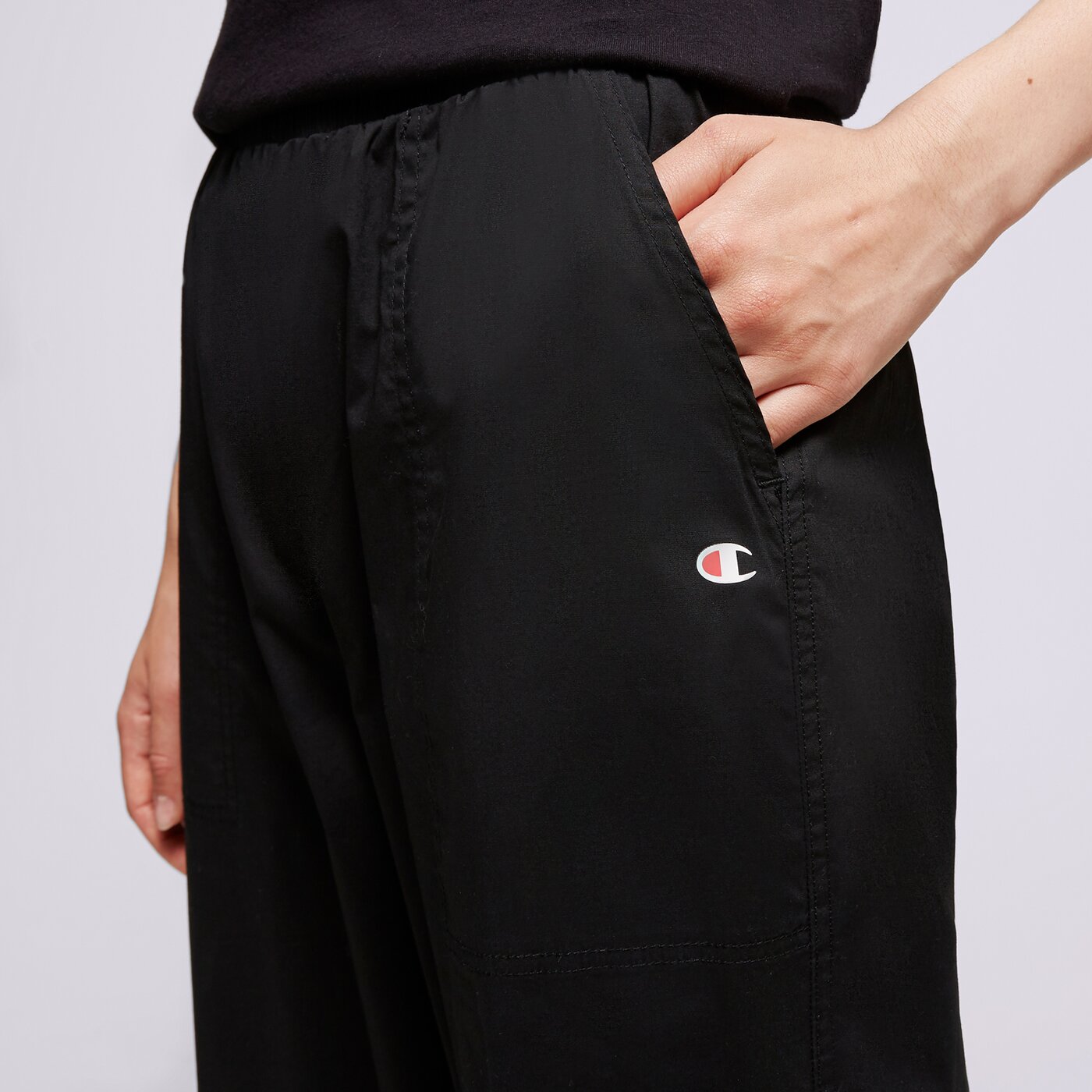 CHAMPION HOSE ELASTIC CUFF PANTS Schwarz