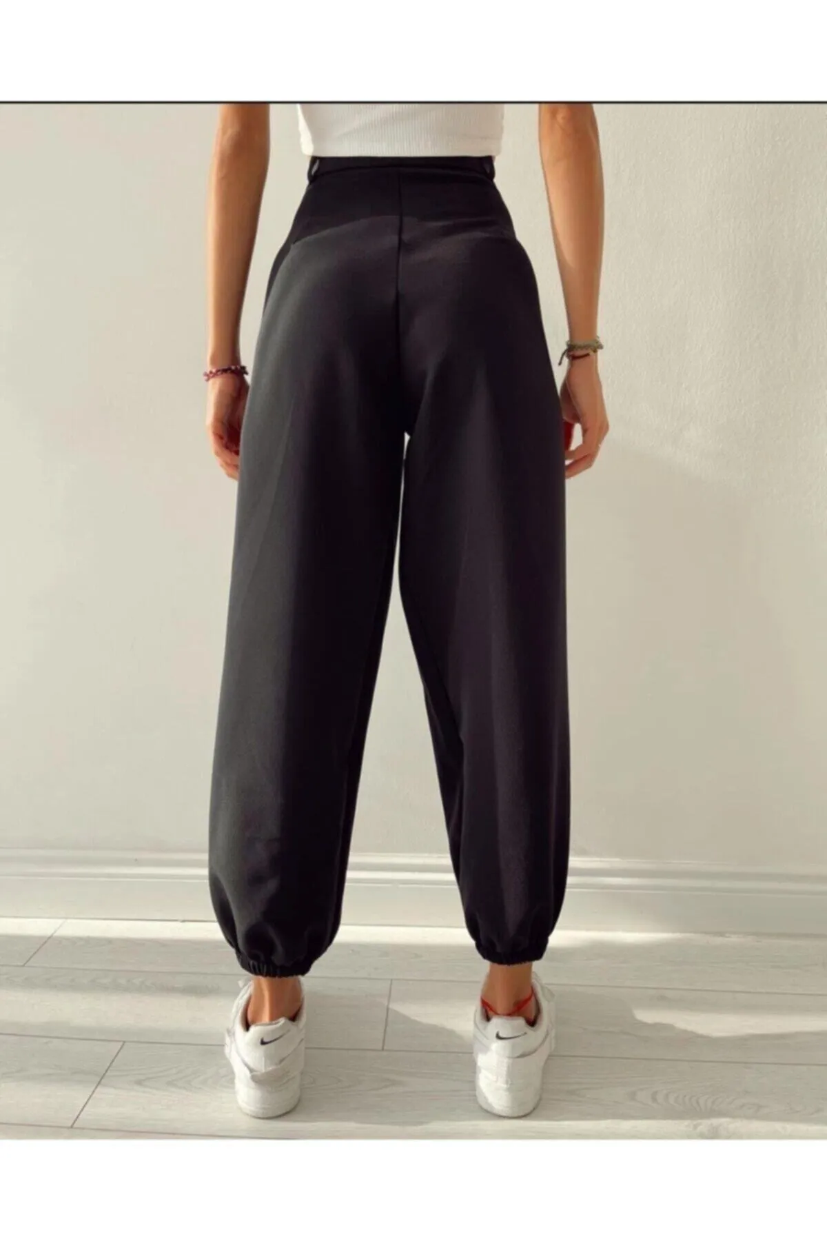 Afiş Butik  Schwarze Jogger-Shalwar-Hose
