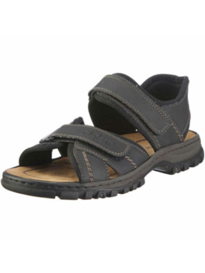 rieker Komfort Sandalen für Herren in dunkel_braun in dunkel-braun günstig kaufen