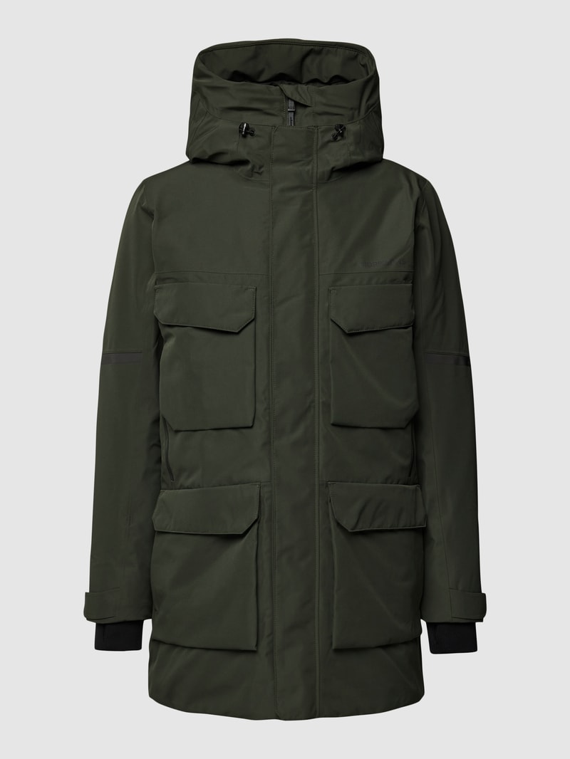 Parka mit Cargotaschen Modell 'DREW' in olivgrün