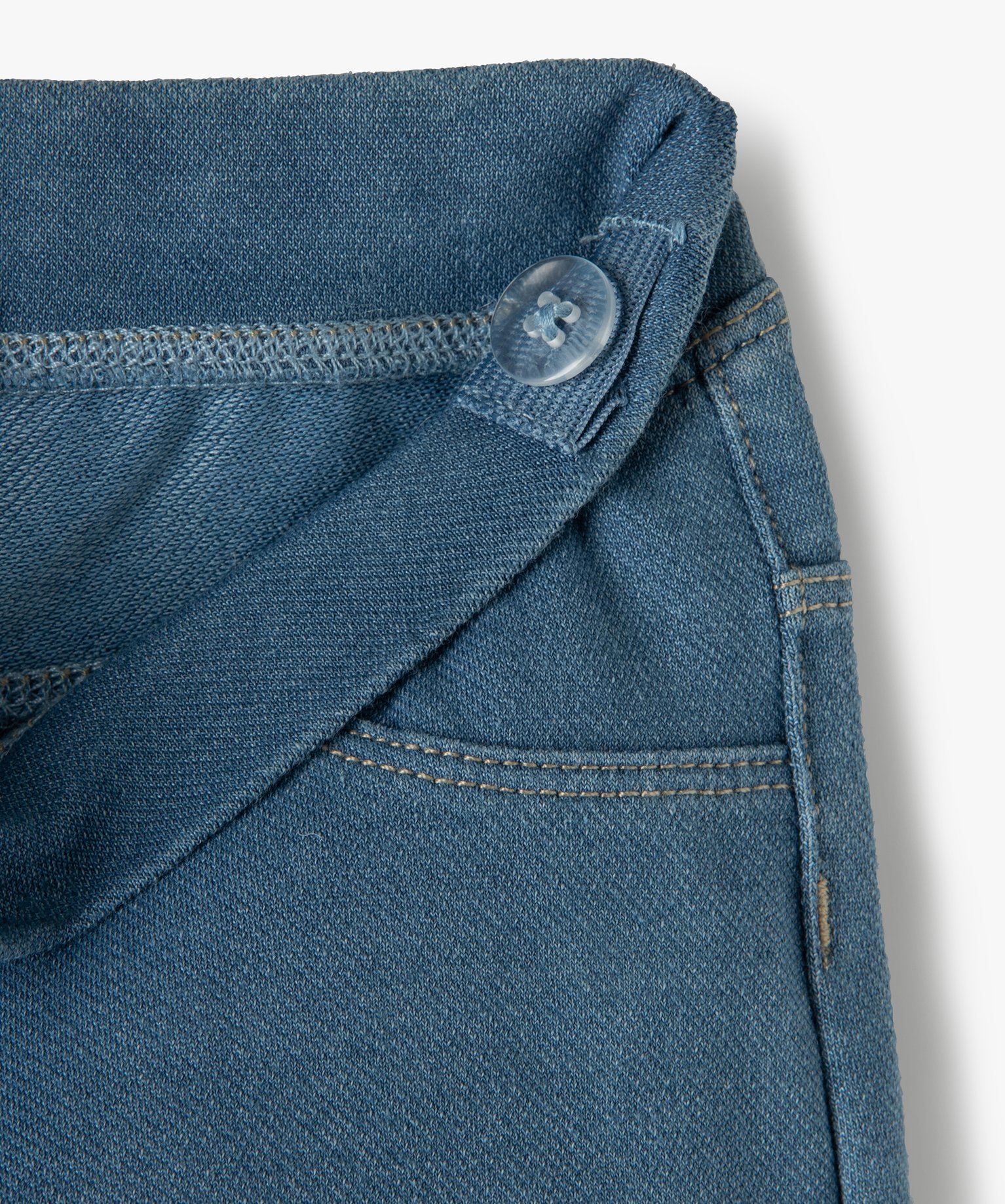 Jegging bébé fille à taille réglable stone | GEMO
