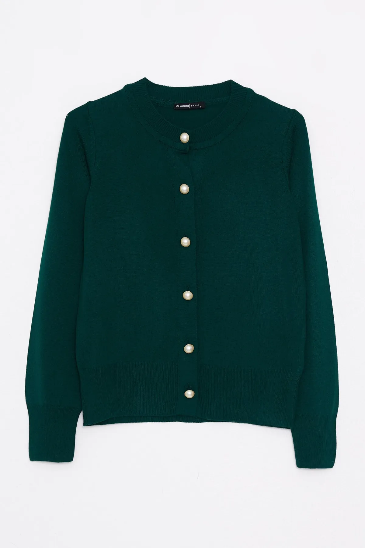 LC Waikiki  Strickjacke - Grün - Regular Fit