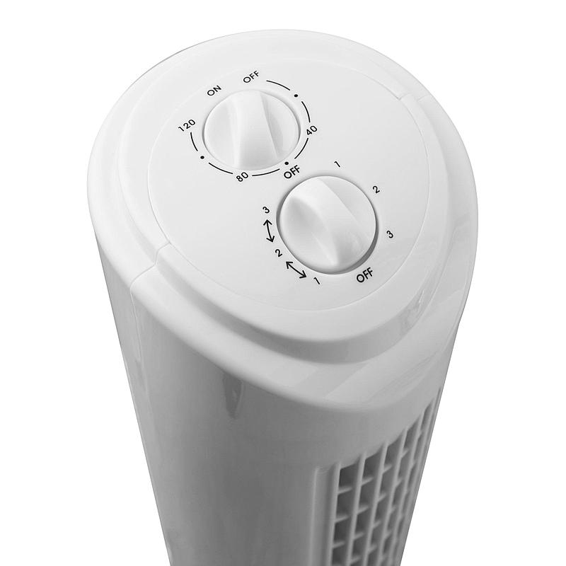 Energy Tårnvifte 81 cm 45 W, hvit, Energy