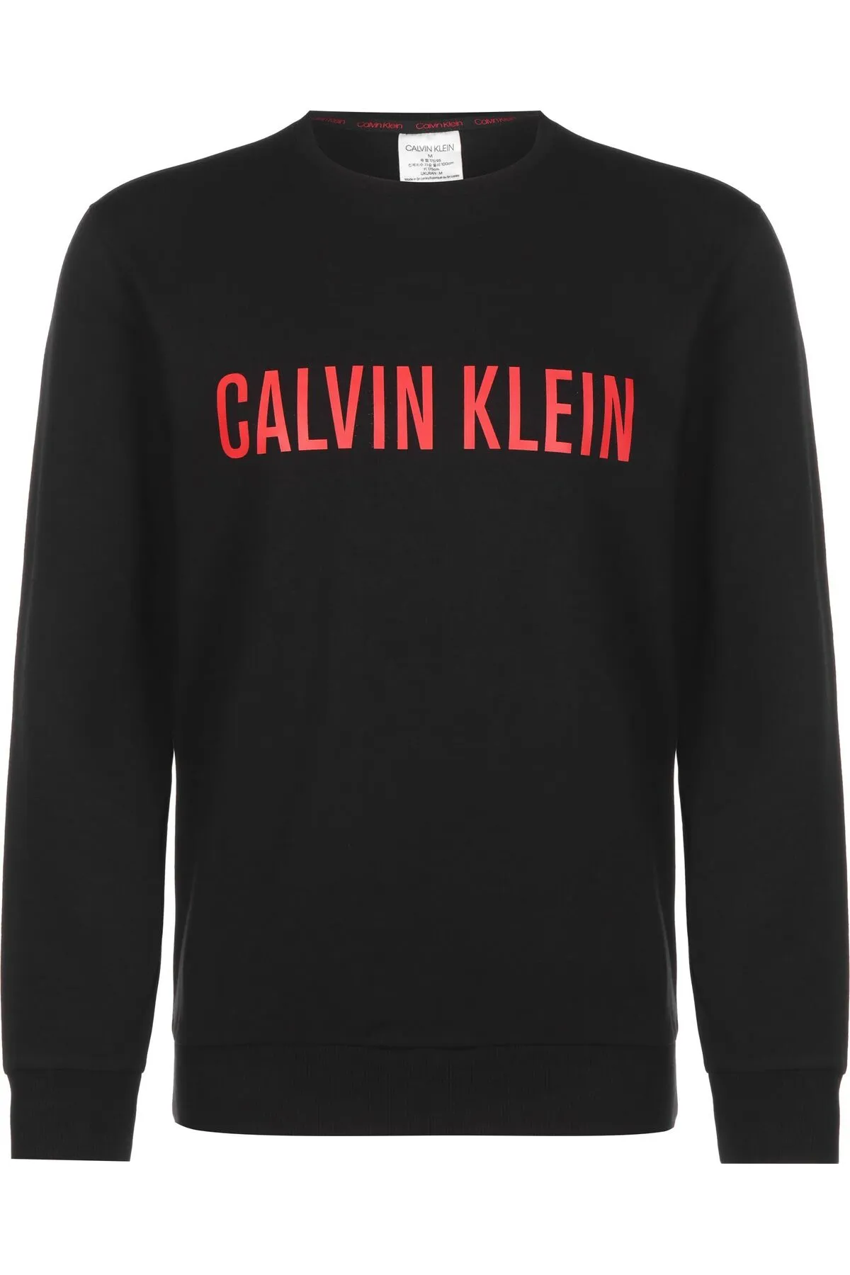 Calvin Klein  Sweatshirt - Schwarz - Regular Fit