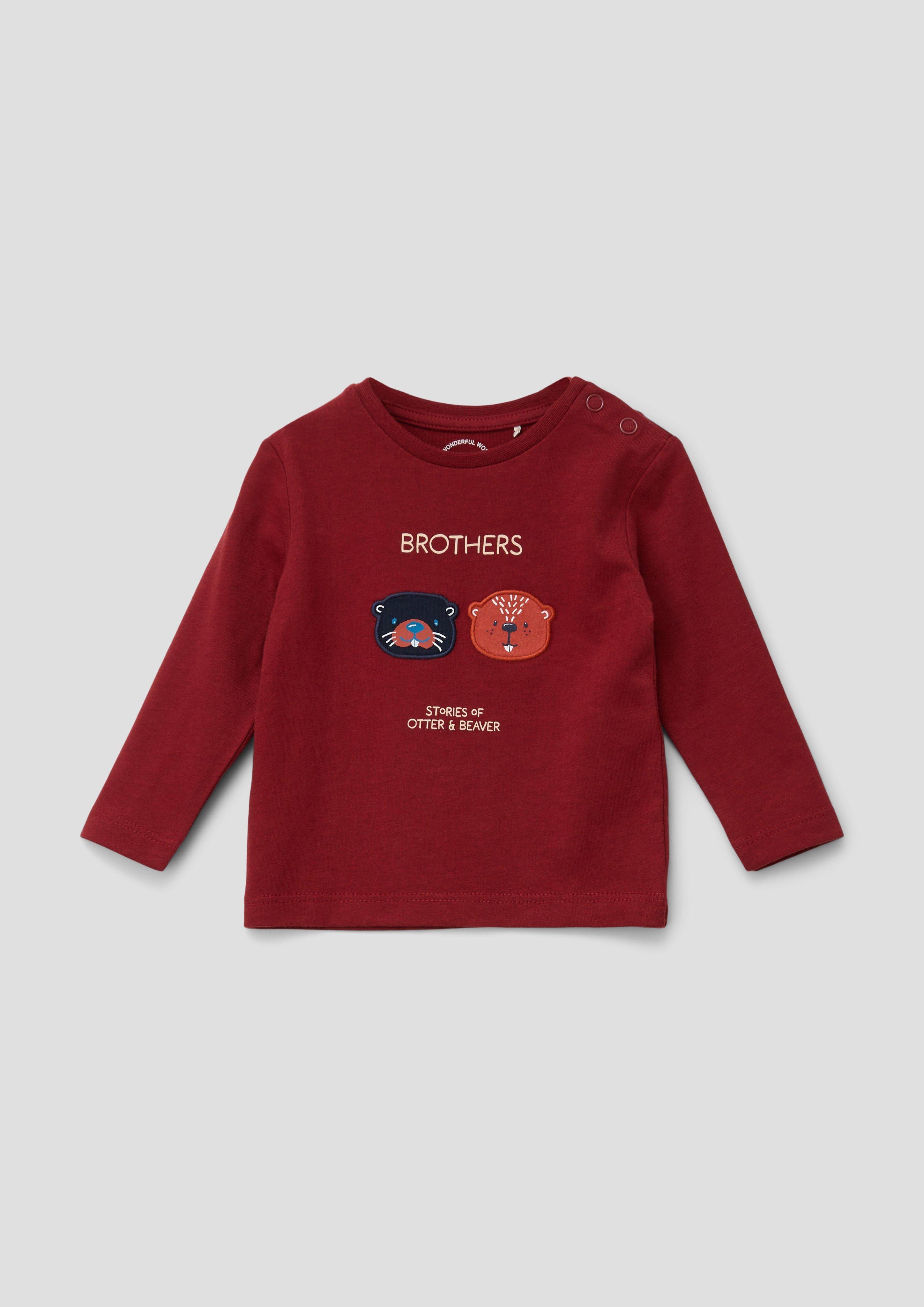 Longsleeve mit Applikation  2137829-3865