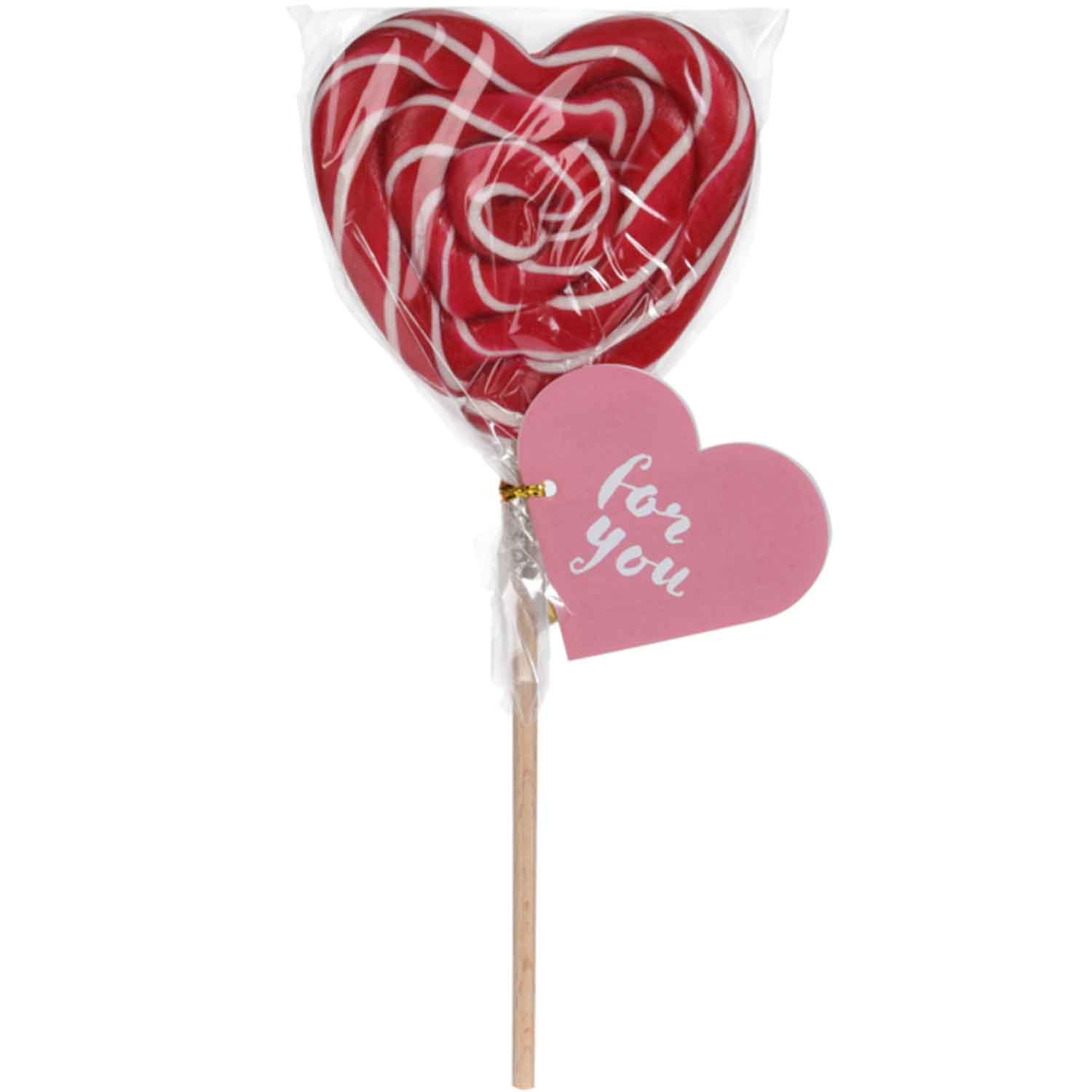 Becky's Swirl Herz Lolli 'For You' 50g