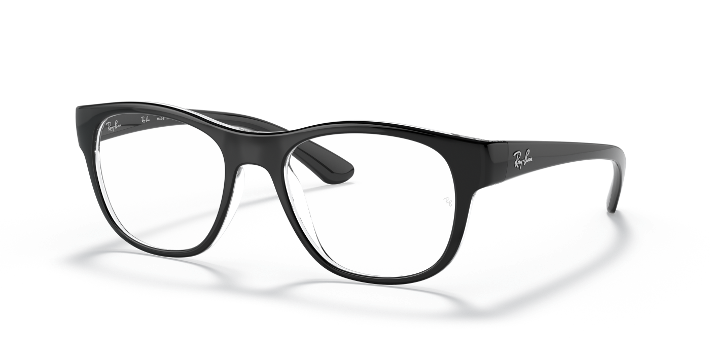 RB7191 OPTICS - Negru lucios pe transparent