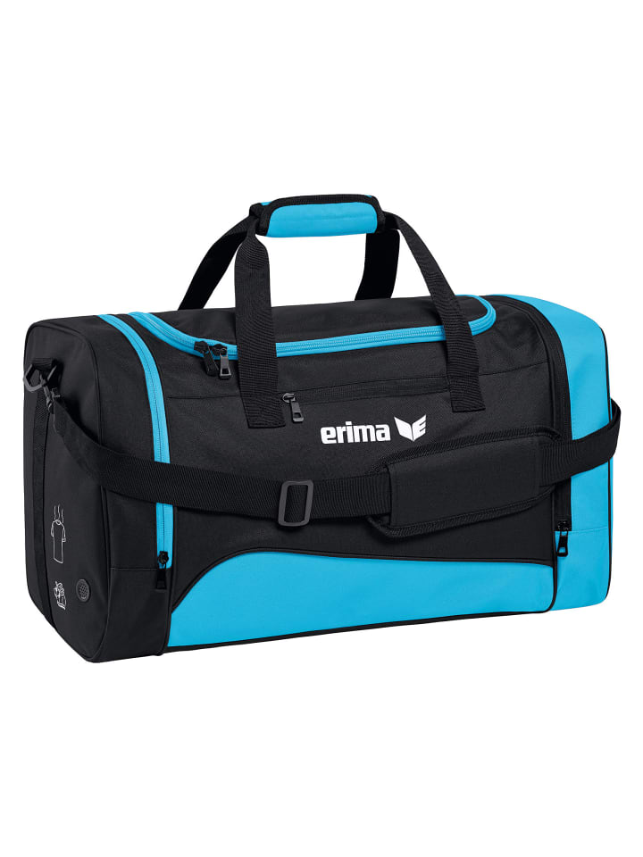 erima Club 1900 2.0 Sporttasche in curacao/schwarz günstig kaufen