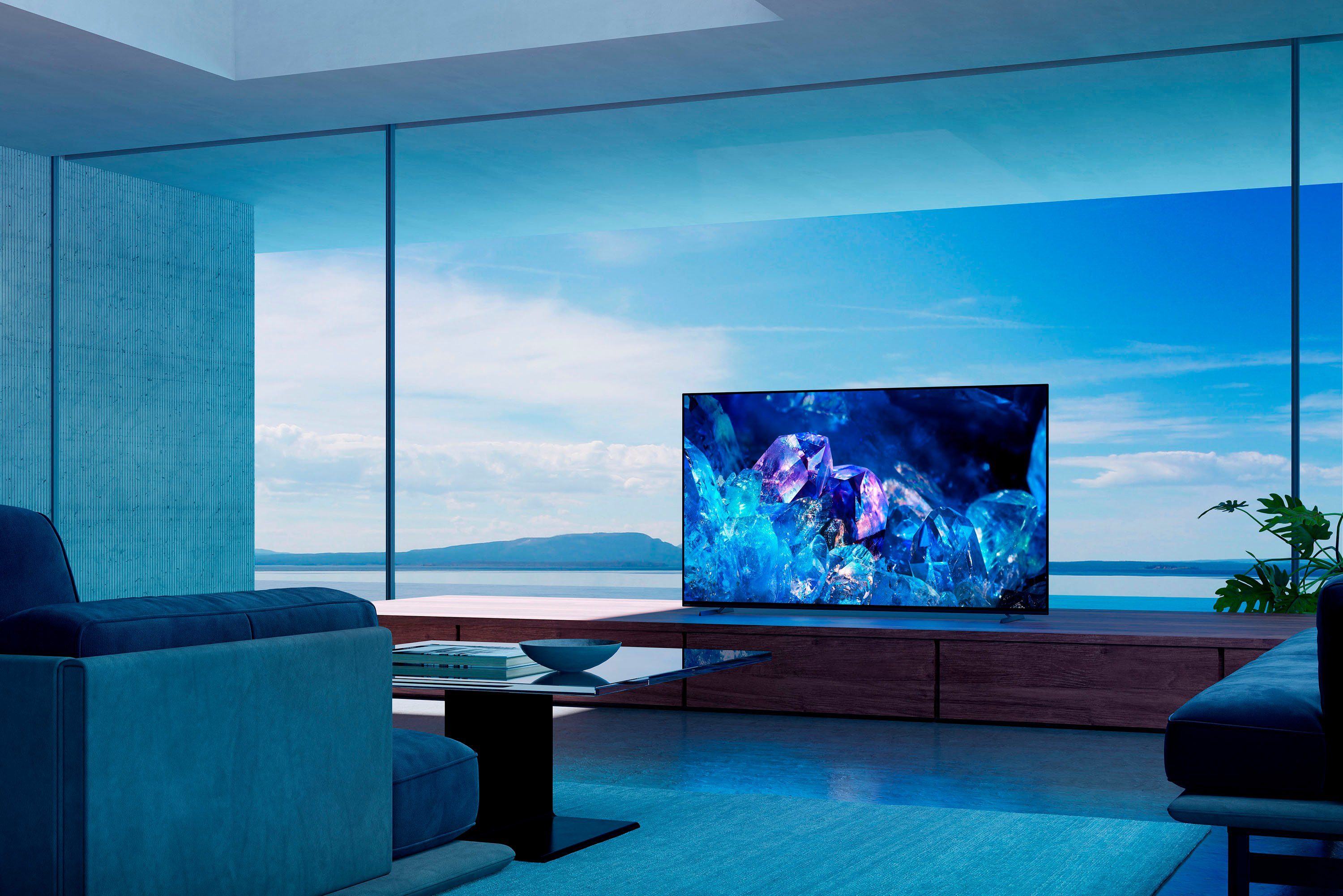 Sony XR-77A80K OLED-Fernseher (195 cm/77 Zoll, 4K Ultra HD, Google TV, Smart-TV, Modell, BRAVIA CORE, Perfekt für PlayStation 5)