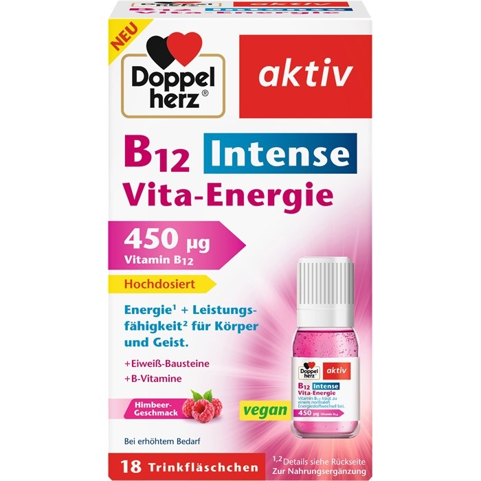 B12 Intense Vita-Energie Trinkfläschchen