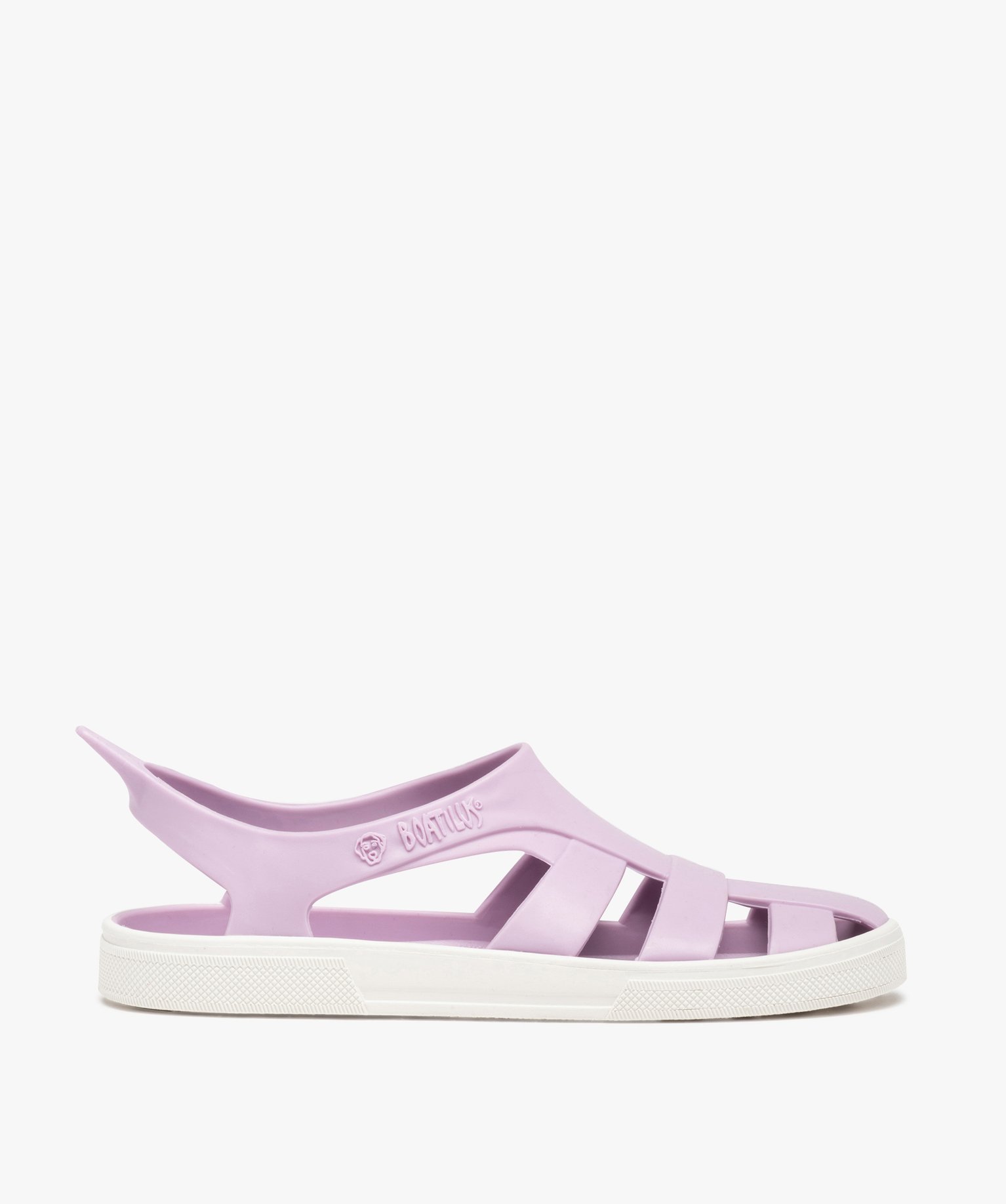 Sandales de plage fille extra souples - Boatilus violet clair | GEMO