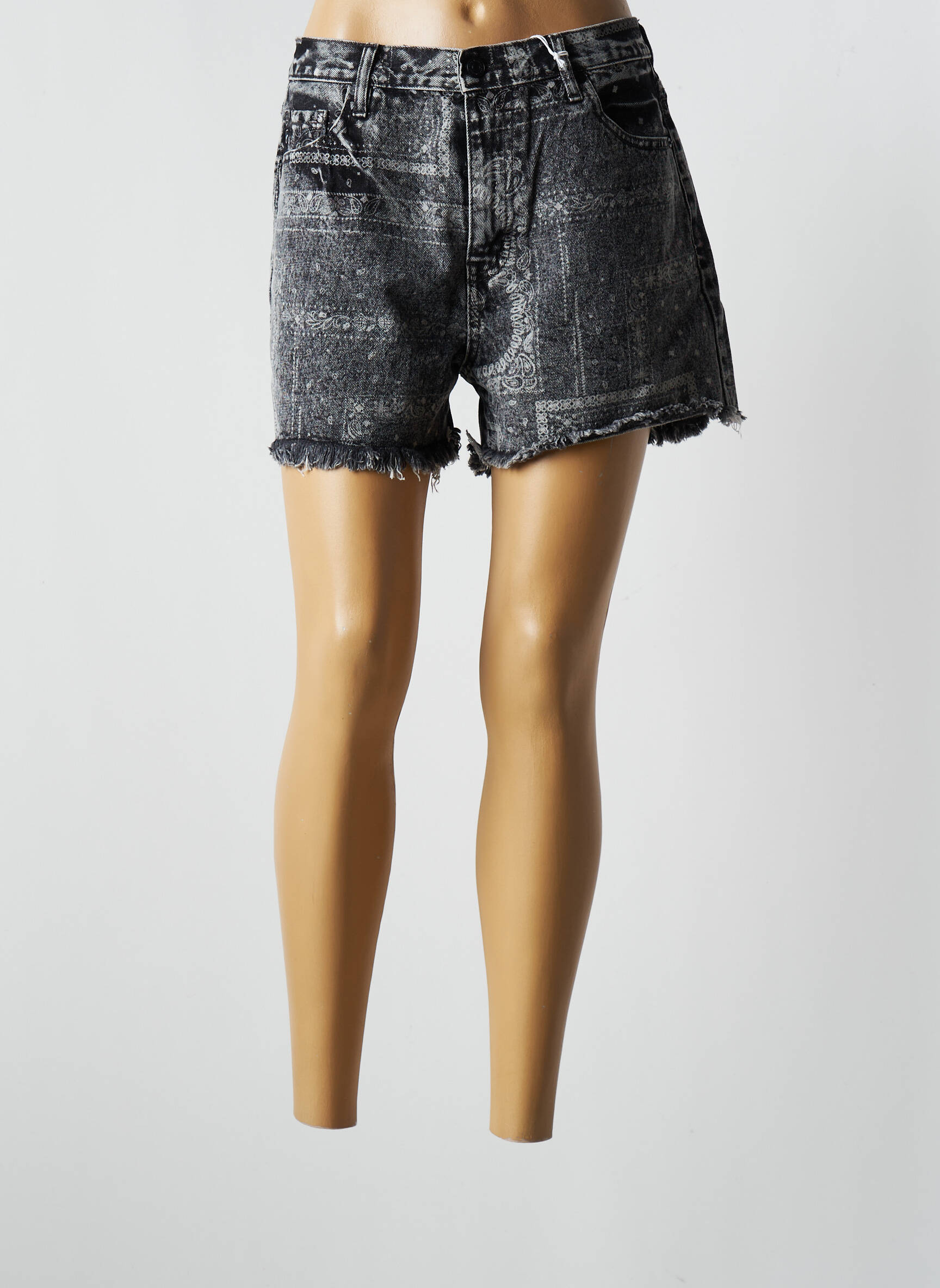 Kancan Shorts 1 Femme couleur gris