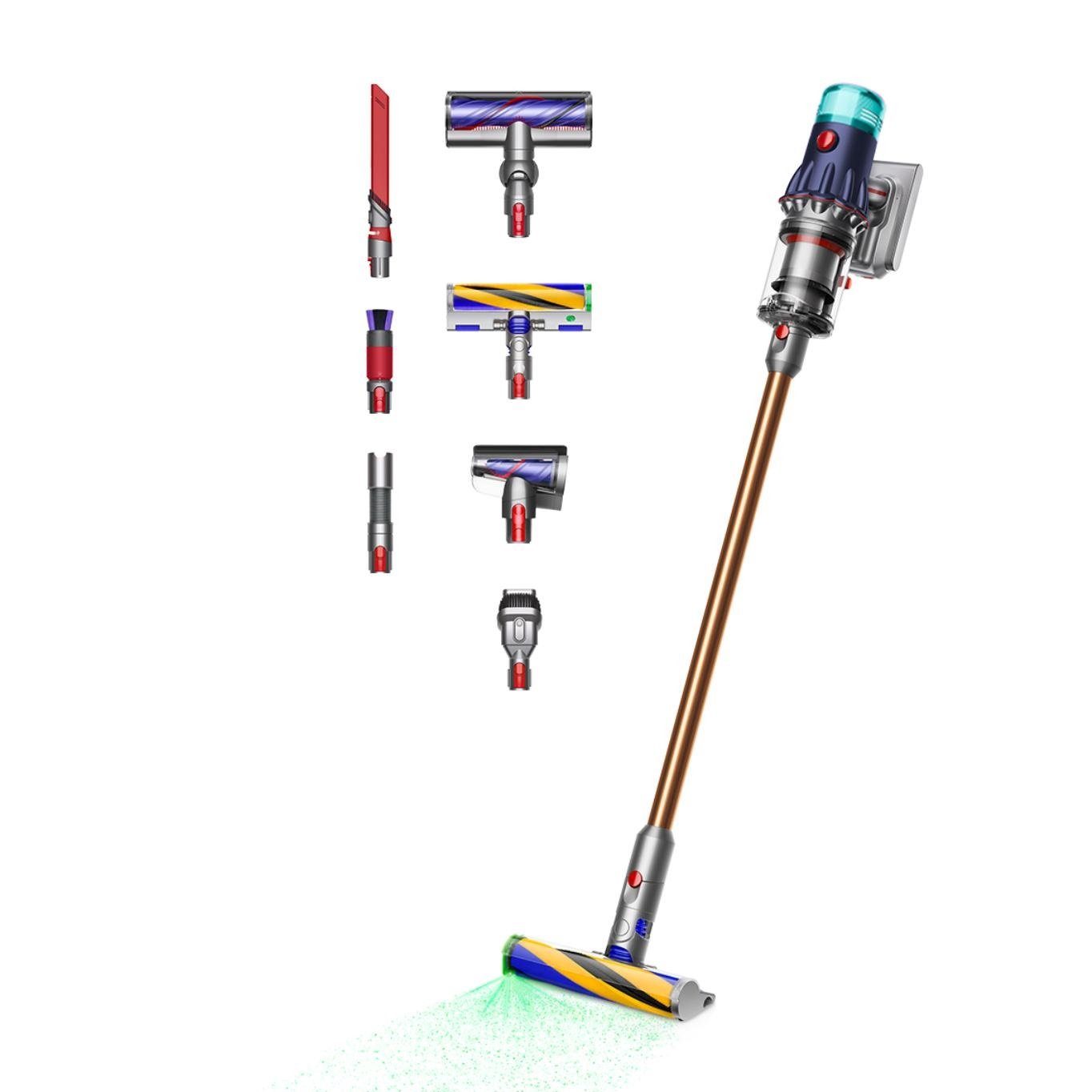 DYSON Akku-Hand-und Stielstaubsauger V12™ Detect Slim Absolute, 545 W, Beutellos