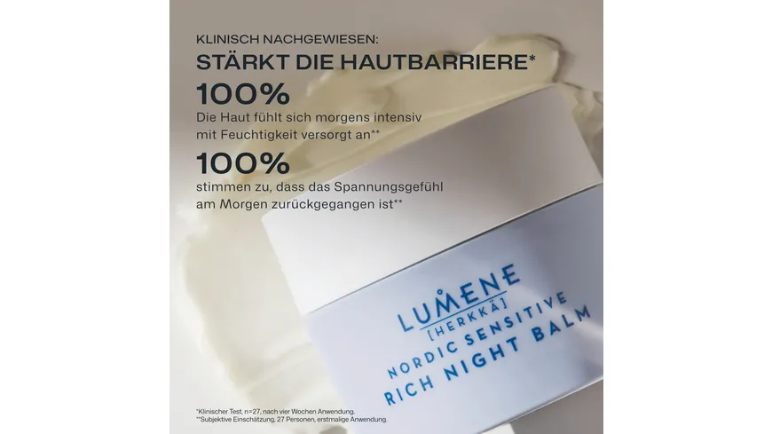Lumene Nordic Sensitive Rich Night Balm 50 ml