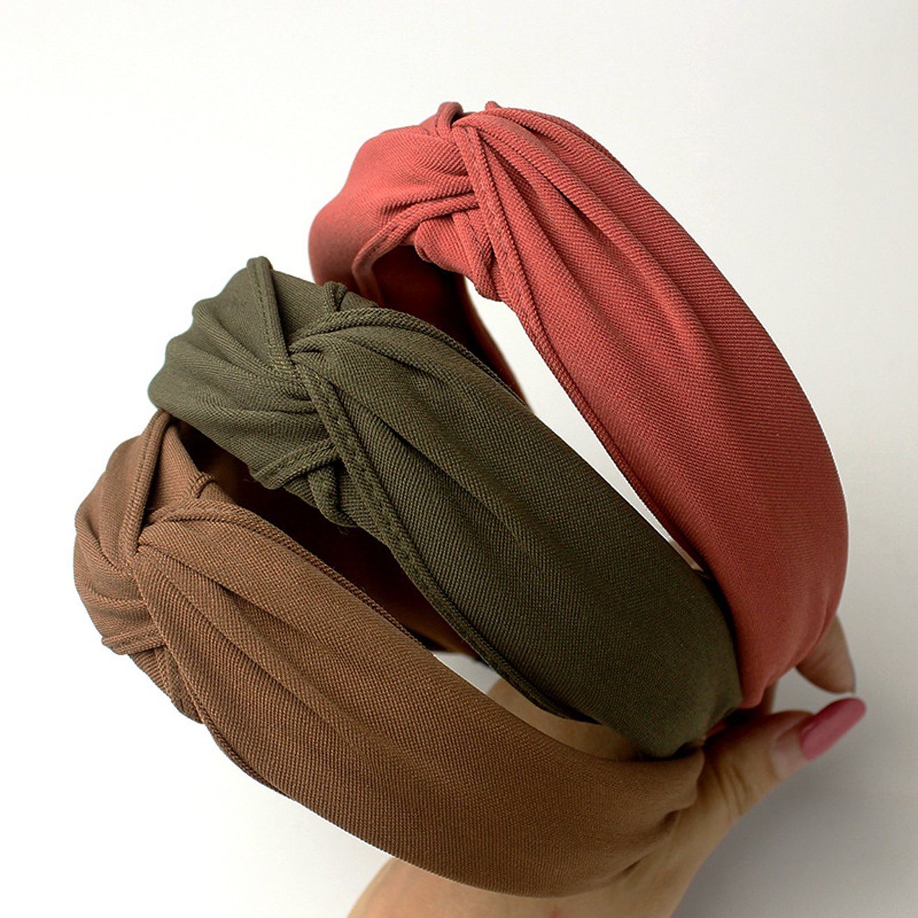 HOHEA H Haarband Haarband Damen Winter, Haarband Schminken, Haarband Mädchen, 1-tlg., Haarbänder für Mädchen, Haarbandkosmetik, geflochtene Haarbänder, Purious Haarband, rotes Haar, gelbes Haar mit Gelb
