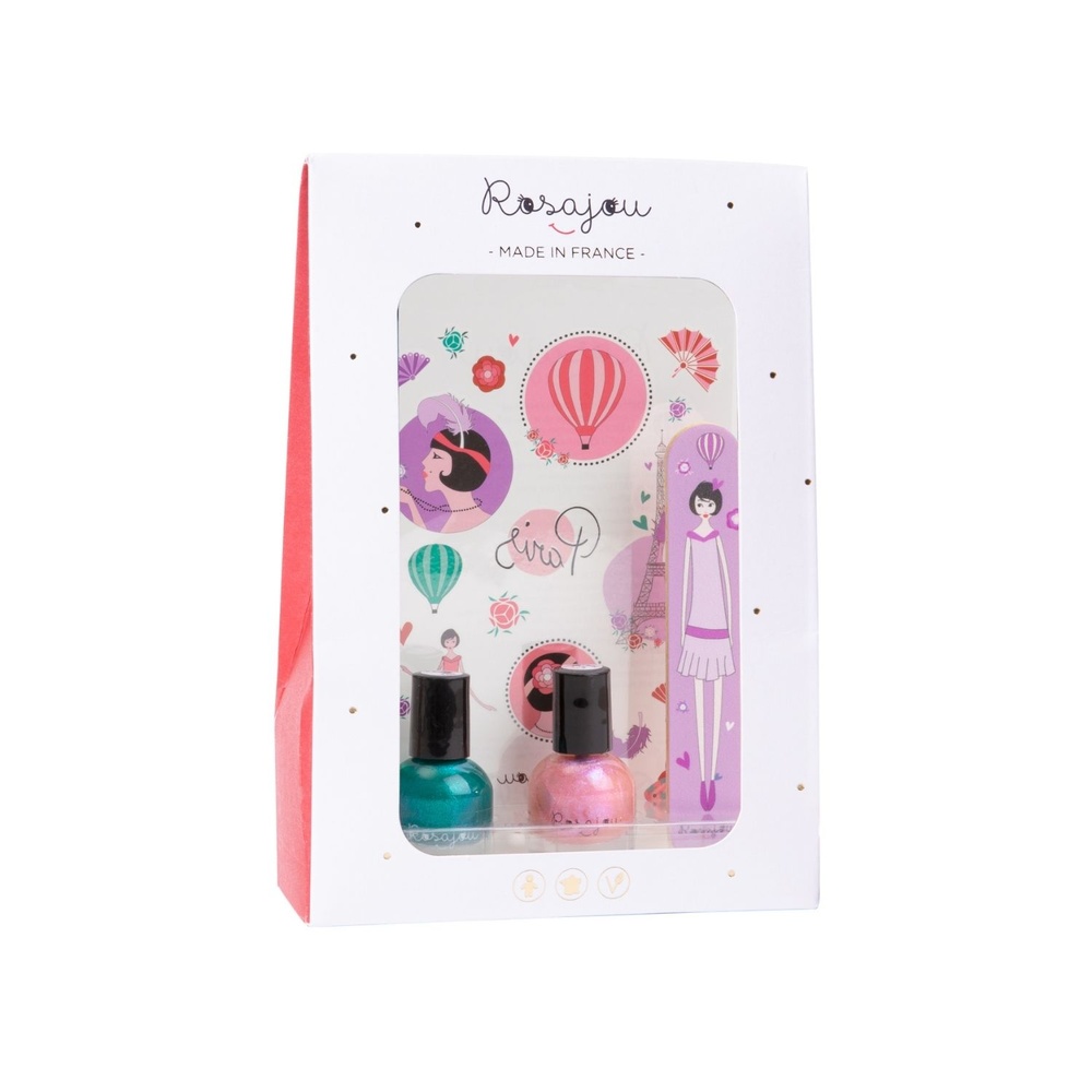 rosajou Coffret Jolies Ongles Paon x Magic Vernis