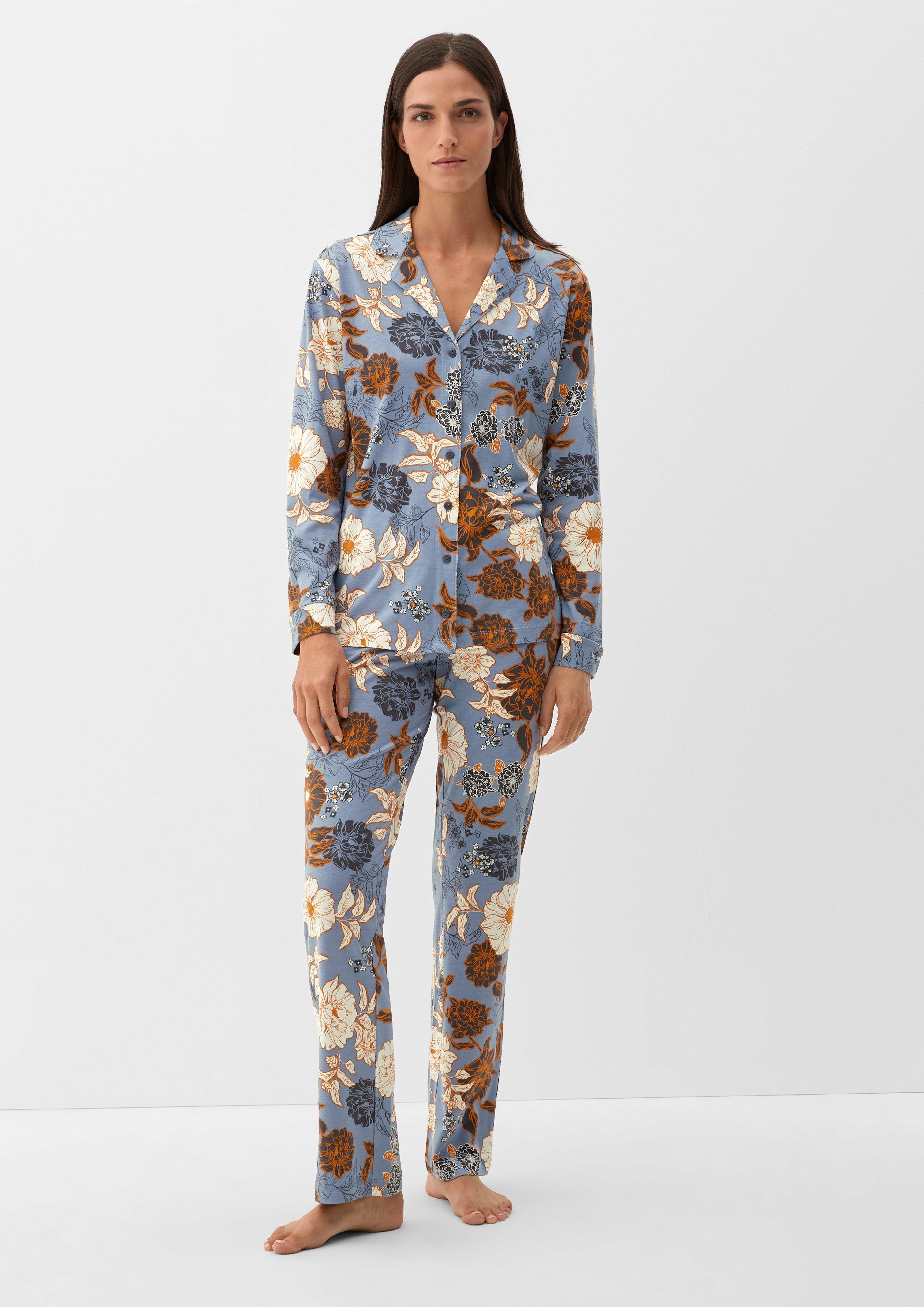 Pyjama aus Viskosemix  6007384-56A1