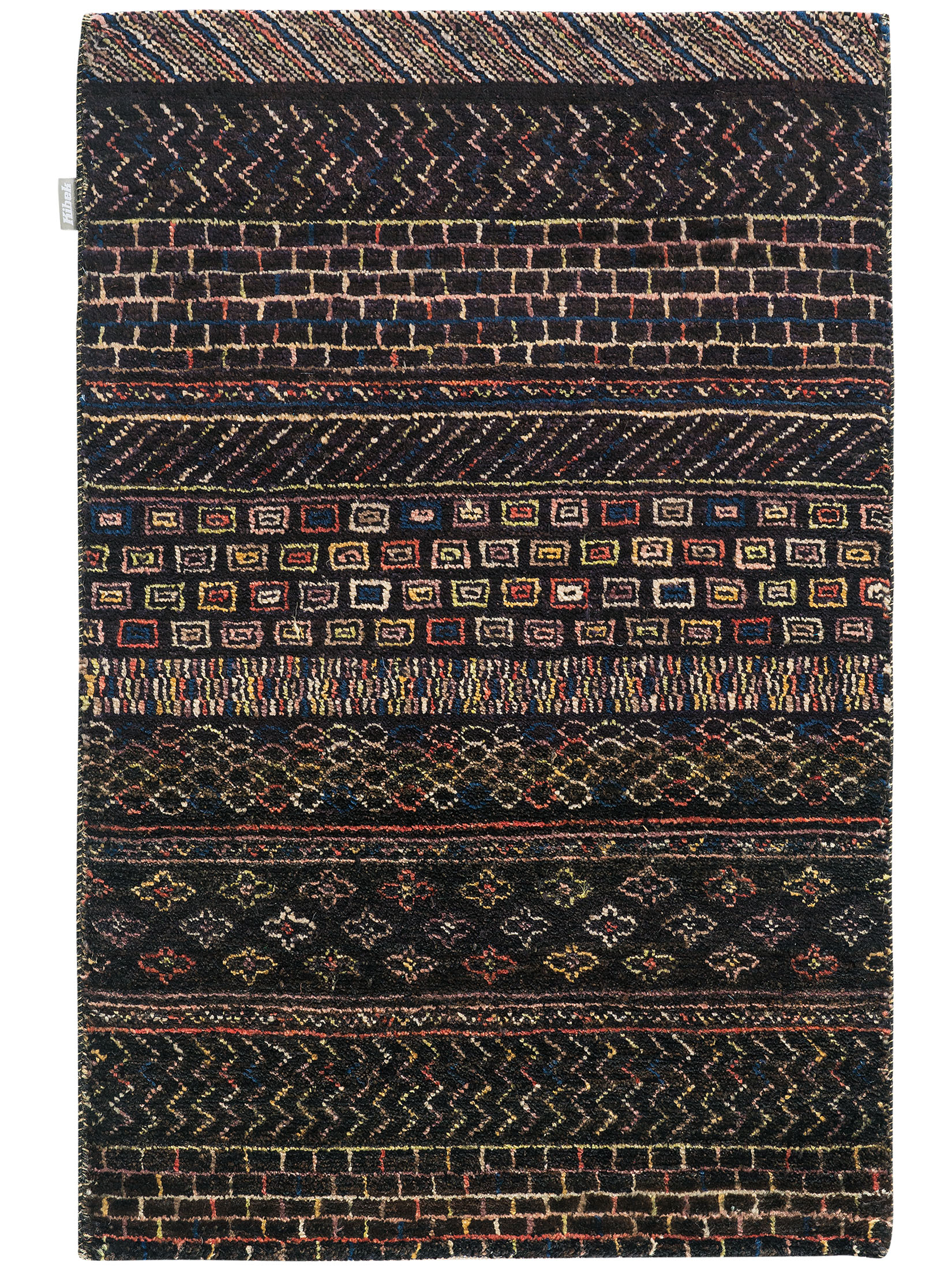 Contemporary Gabbeh ca. 61 x 95 cm, Unikat / Einzelstück