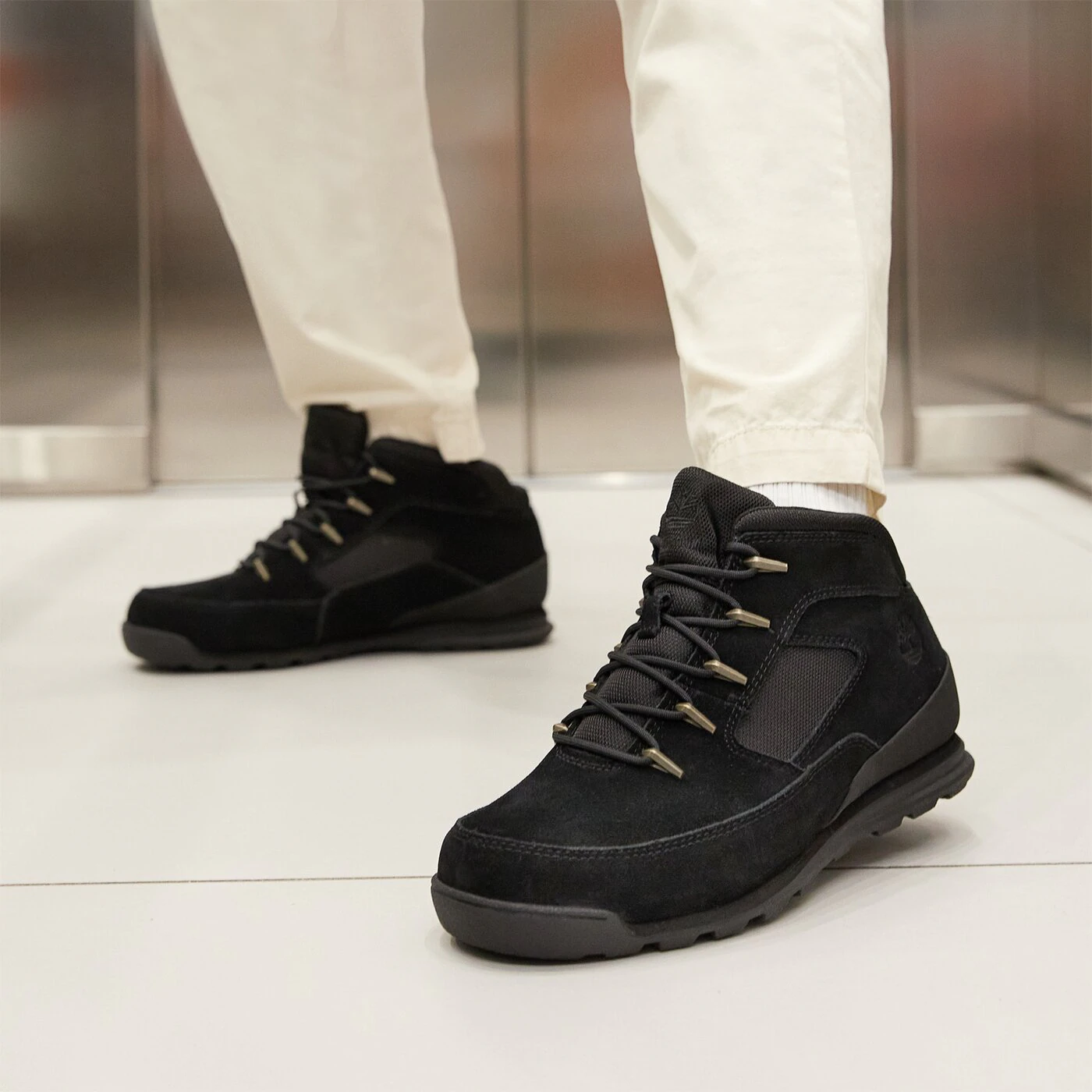 TIMBERLAND EURO ROCK HERITAGE L/F Schwarz