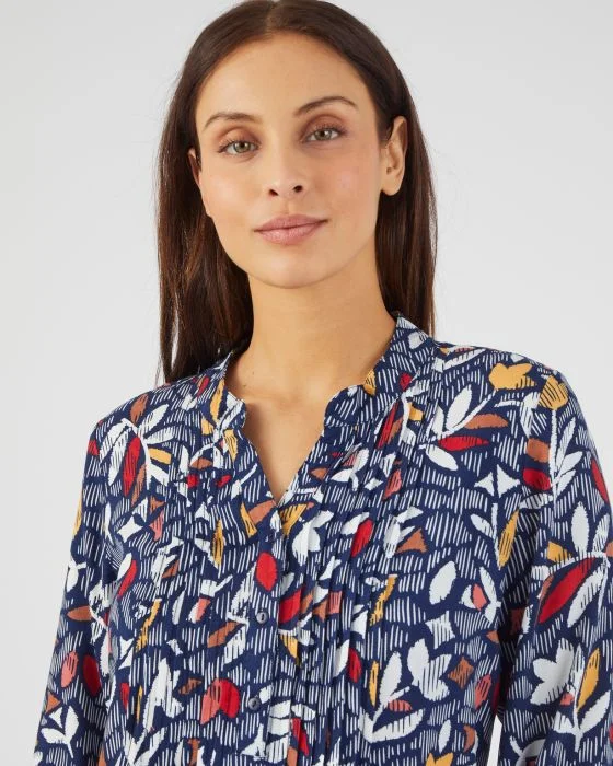 Tunique pure viscose imprimée