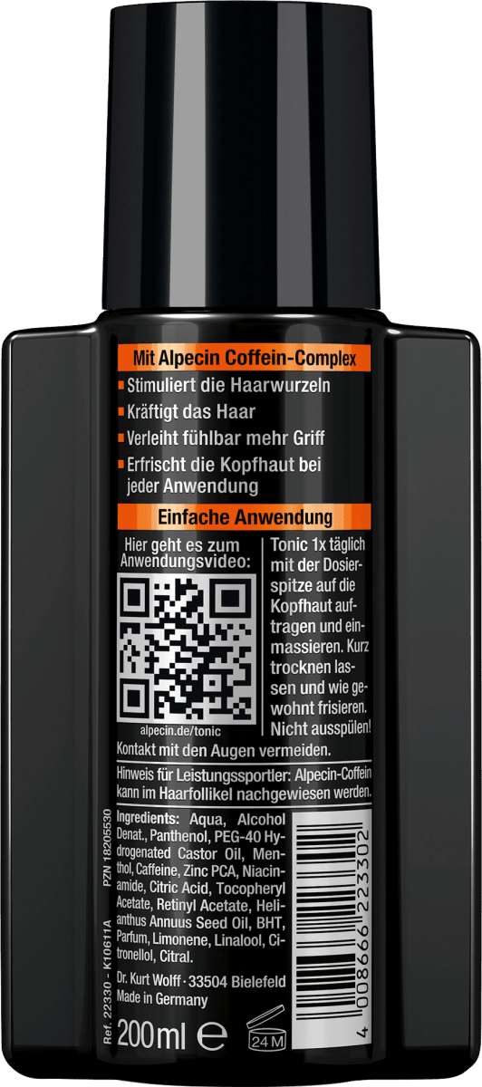 Haar-Tonic Coffein Hair Booster, 200 ml