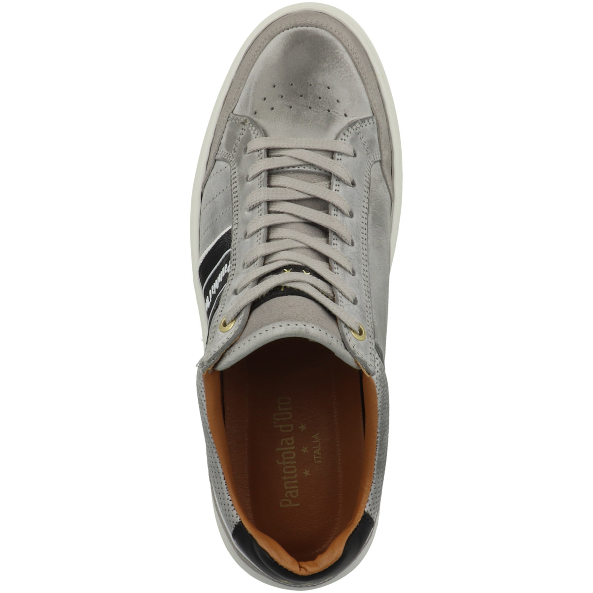 Pantofola d Oro Laceno Uomo Low Sneaker Low grau