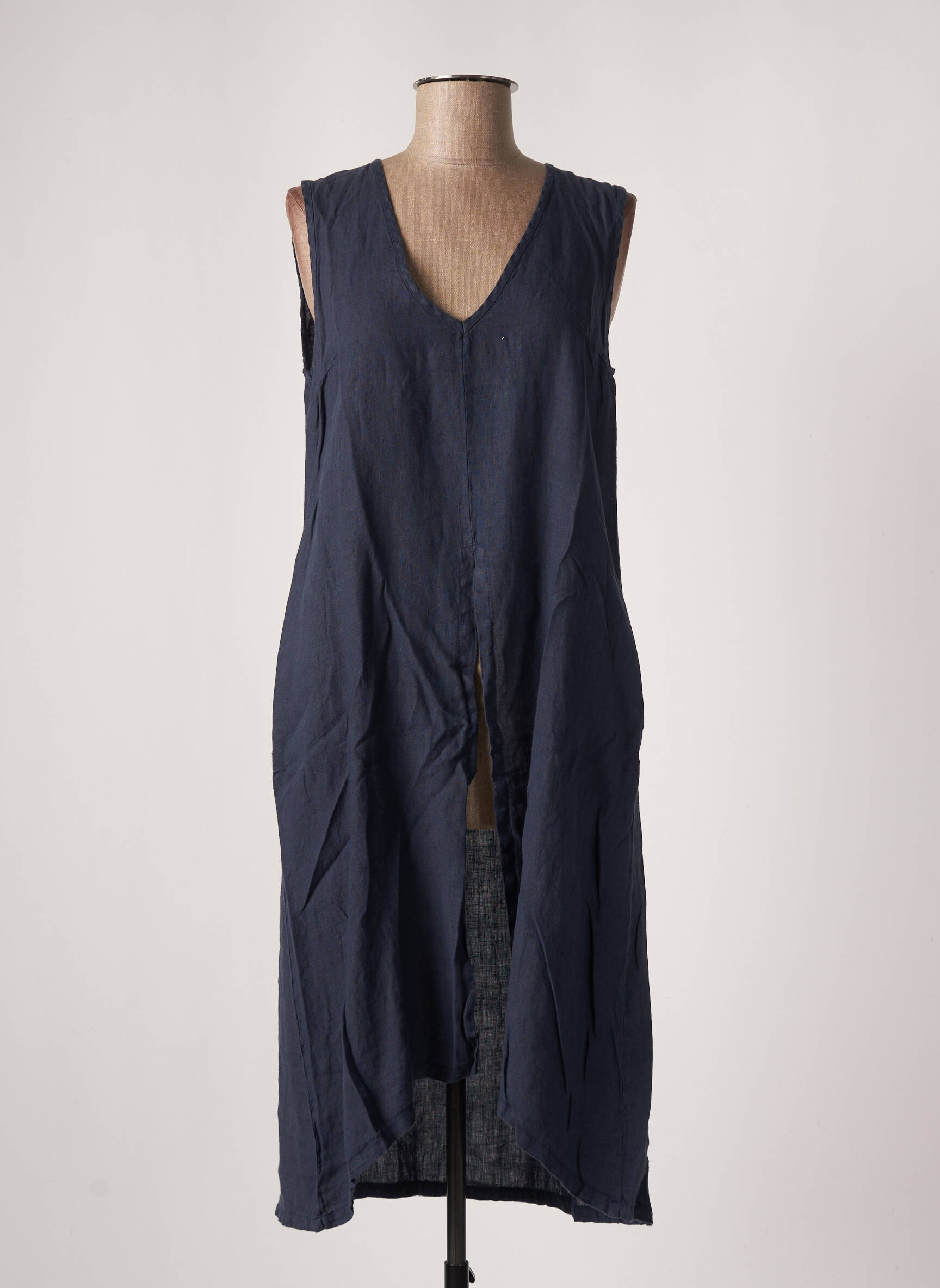 Humility Tuniquesansmanche Femme couleur bleu