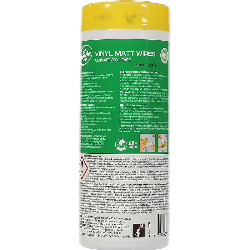 Turtle Wipes vinyl matt Turtle Wax