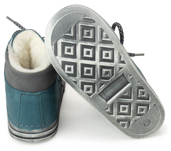 Däumling softie ~ Ecki HighCut Winter Sneaker ~ Petrol
