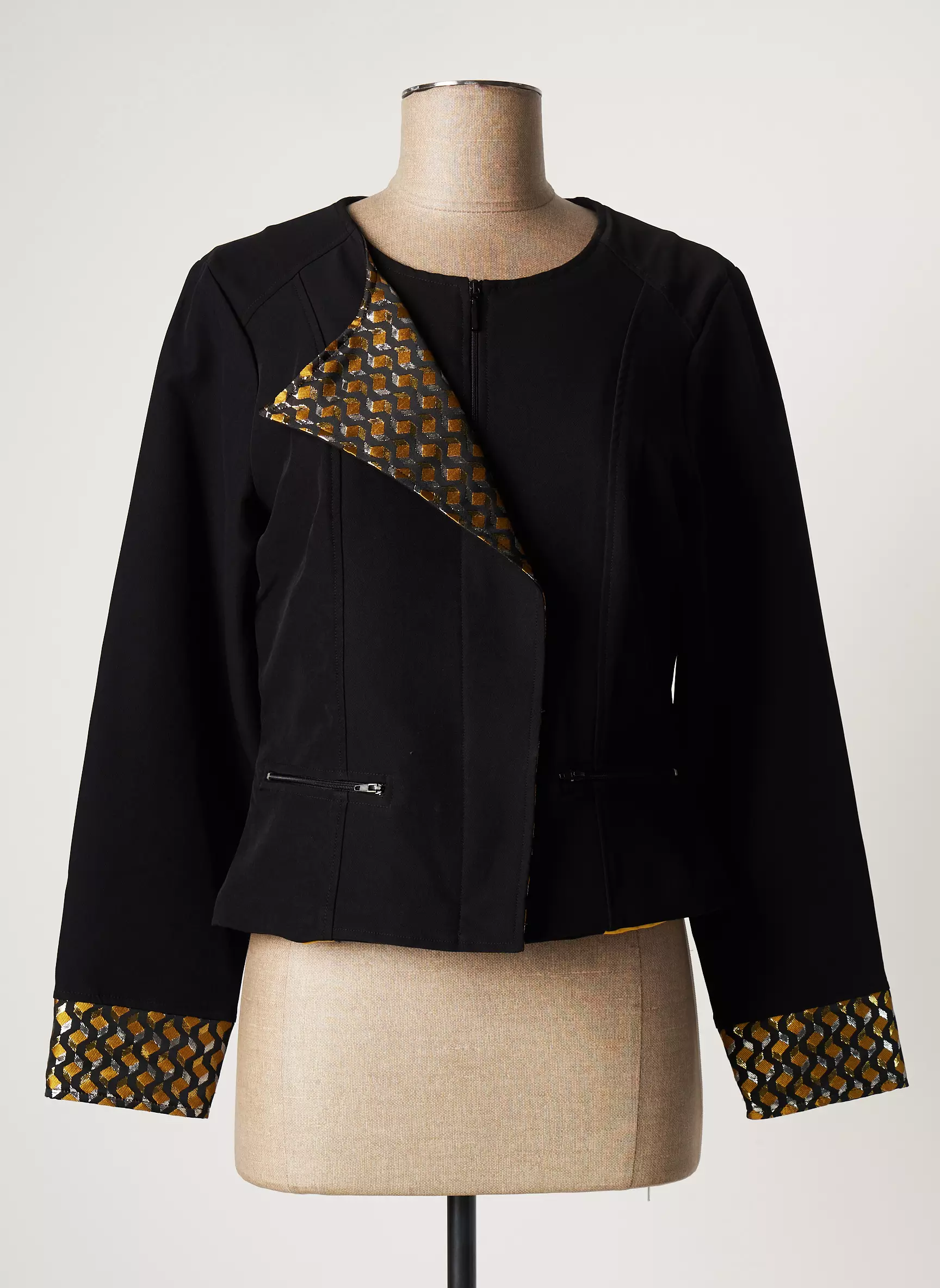 Paul Brial Vestecasual Femme couleur noir