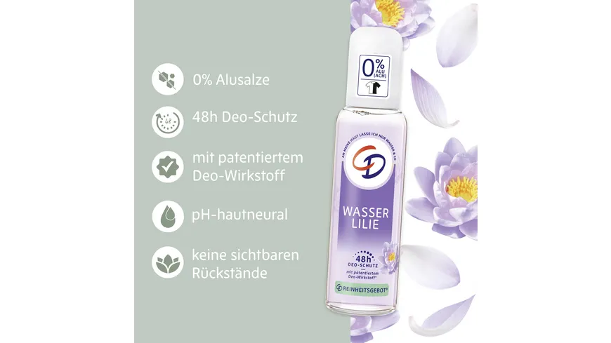 CD Deo-Zerstäuber Wasserlilie 75 ml
