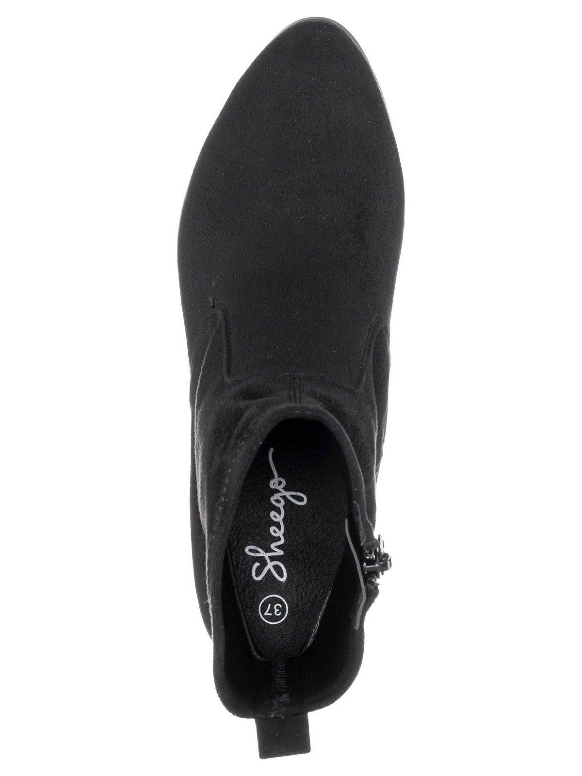 Sheego Große Größen Stiefelette mit elastischem Schaft, aus Lederimitat