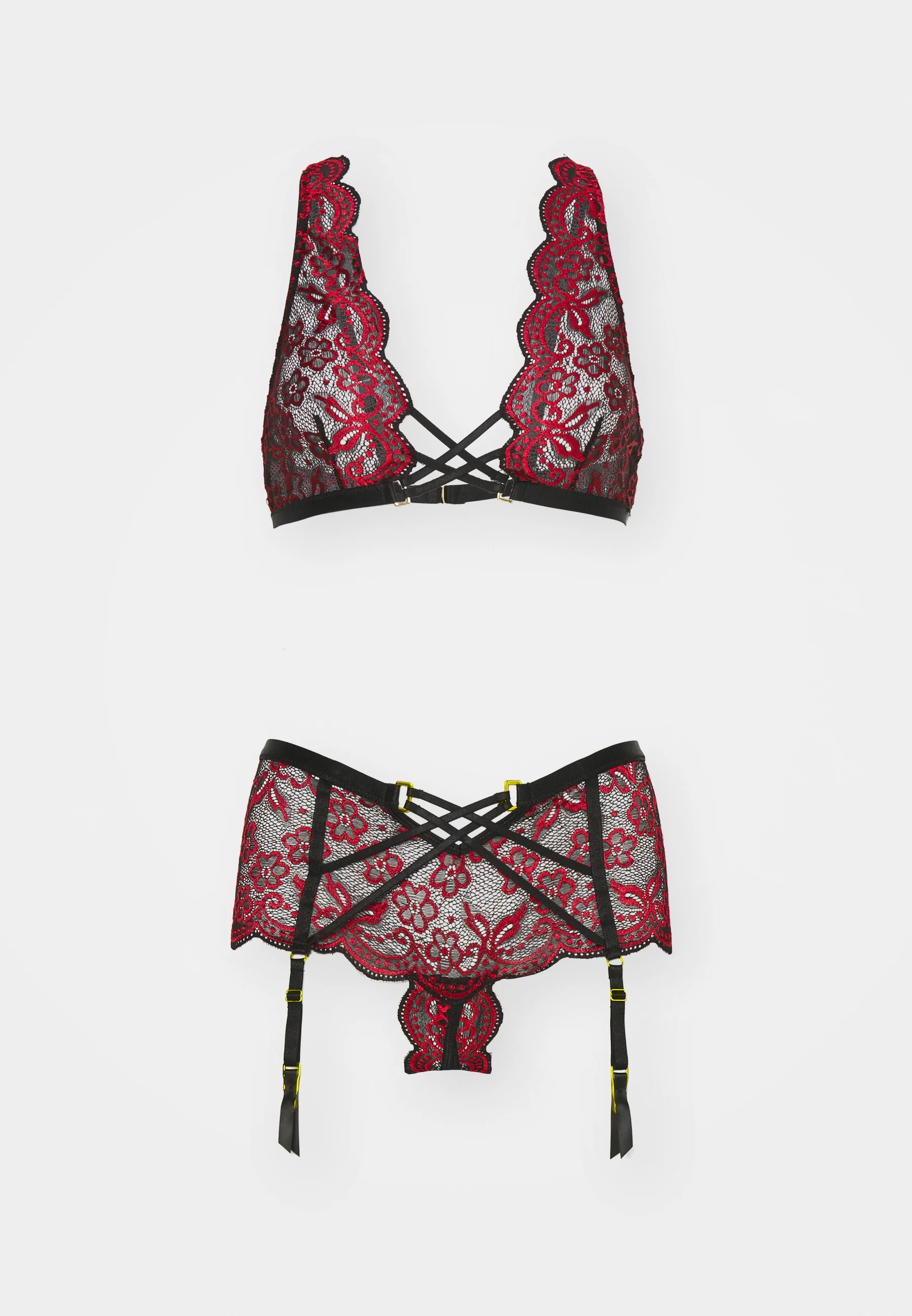 Ann Summers BROOKE CROTCHLESS SET - Sujetador con tirantes ajustables