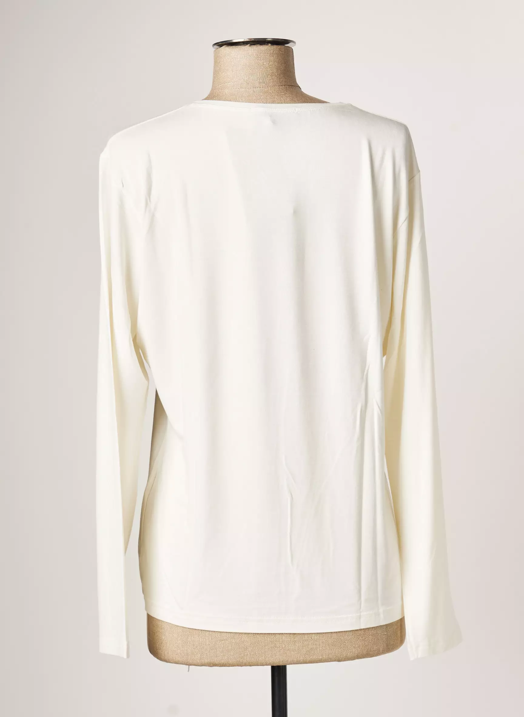 Jean Delfin Tshirts Femme couleur blanc