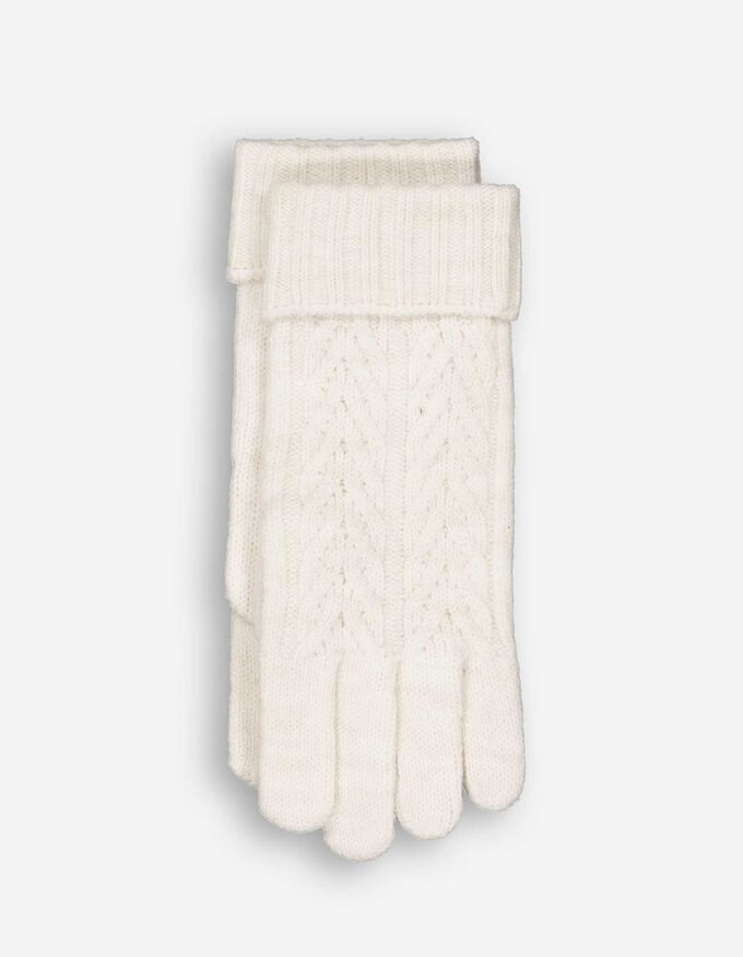 Handschuhe - Zopfstrick
