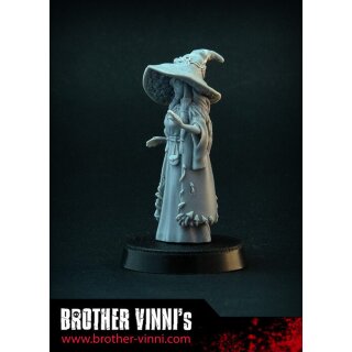 Witch of Mushrooms (28 mm)