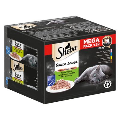 Multipack Sheba Varietäten Schälchen 32 x 85 g