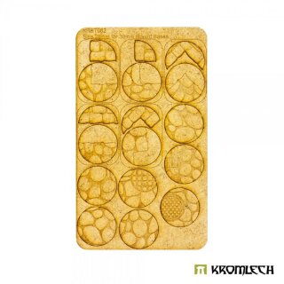 ** % SALE % ** Town Streets 30mm Round - Base Toppers (12)
