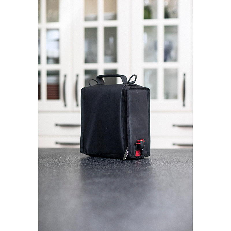 Cuisine Kjølebag for pappvin, sort