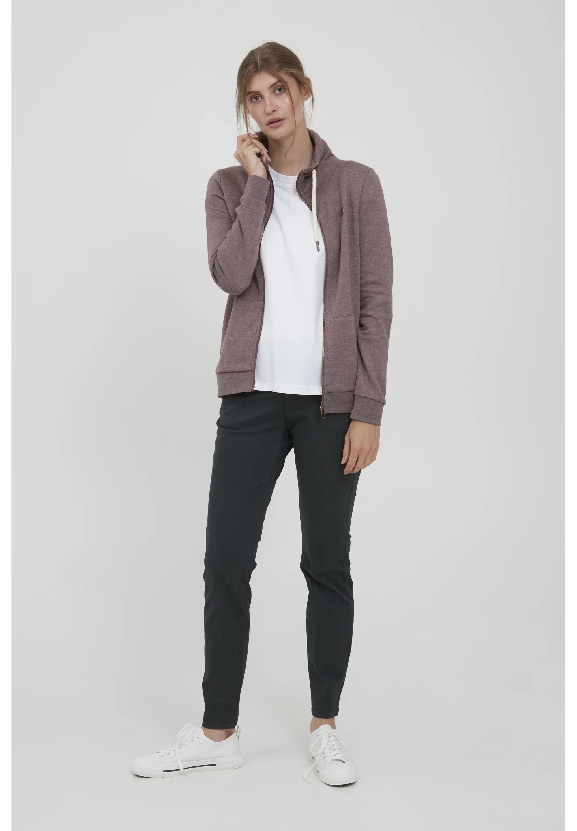 Oxmo OXVICKY - SWEATJACKE - Sudadera con cremallera
